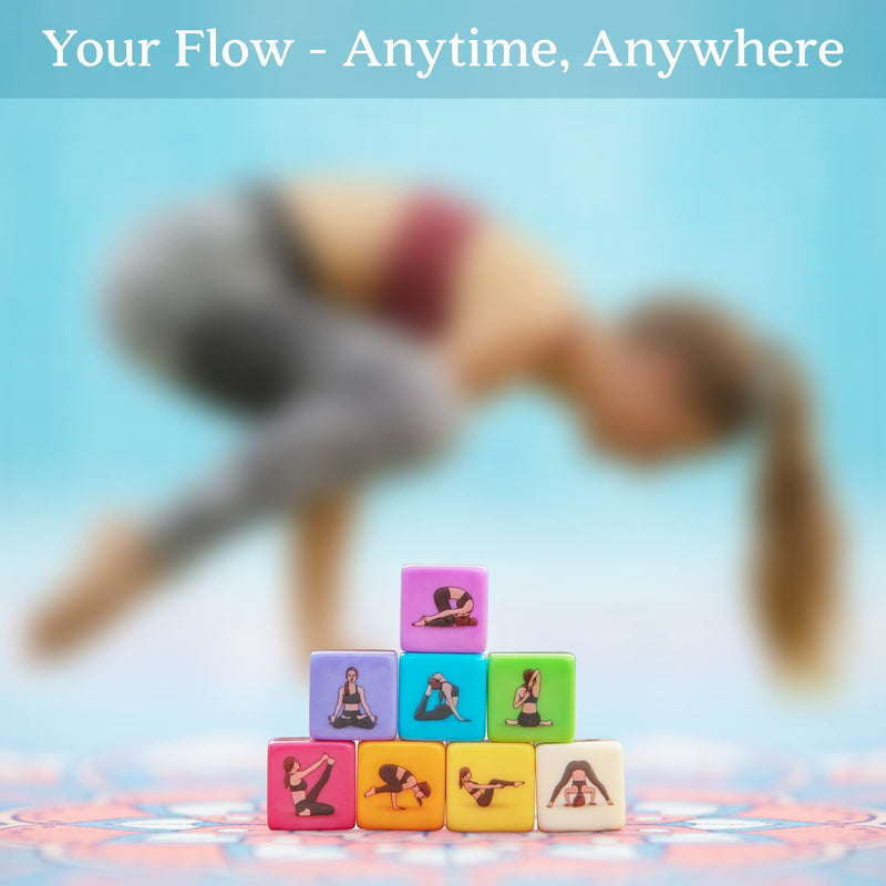 Yoga Dice by Asana Moon  One of the Unique Yoga Gifts for Women or Any Yoga Lover  Yoga Stuff for Teachers and Yogis  Yoga Game and Gift Idea for Instructors and Meditation Practitioners - BeesActive Australia