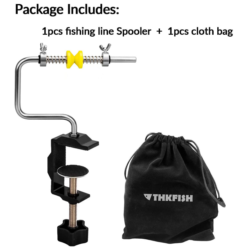 THKFISH Fishing Line Spooler Fishing Line Winder Spooler Fishing Accessories Adjustable Stable Portable Fishing Line Spooler/Fishing Line Remover B -Long- Line Spooler - BeesActive Australia