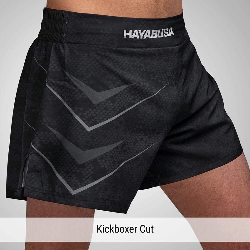 [AUSTRALIA] - Hayabusa Arrow Kickboxing Shorts Black 32 