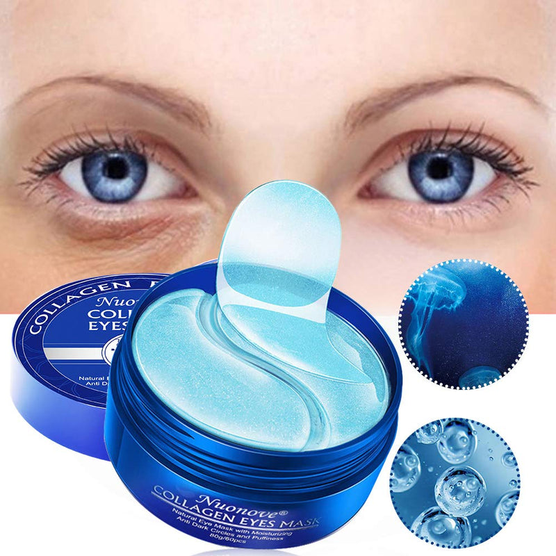 Under Eye Mask, Collagen Eye Mask, Under Eye Patches, Eye Pads, Anti Aging Eye Patches with Collagen, For Brightens & Reducing Wrinkles, Dark Circles, Eye Bags and Puffiness/30 Pairs - BeesActive Australia