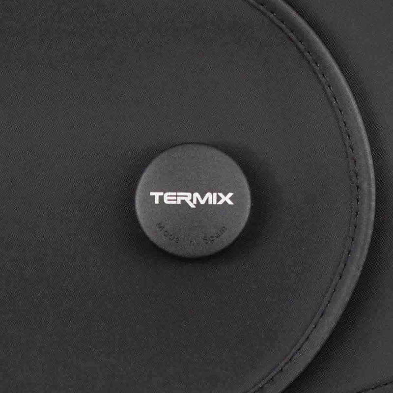 Termix Profesional Hair Cutting Cape large black- Waterproof surface and magnetic button - BeesActive Australia