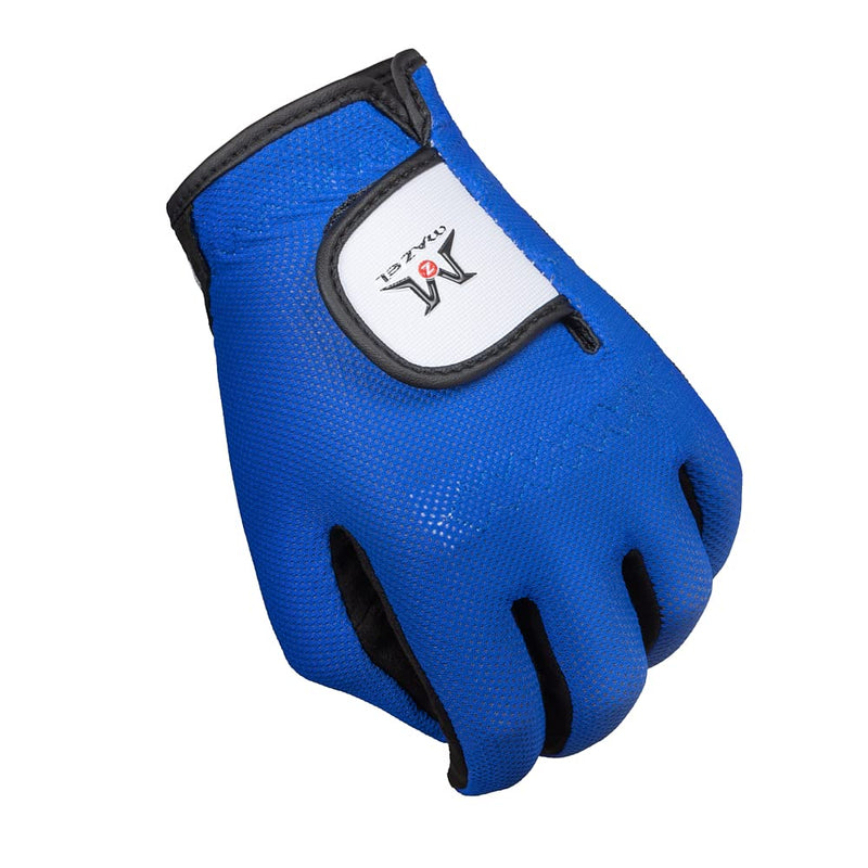 MAZEL Kids Golf Gloves for Junior Boys Girls, Right & Left Hand (1 Pair) Breathable Youth Toddler Golf Gloves, White Red Pink Blue Color,Age 3-8 S(Age 2-4) - BeesActive Australia