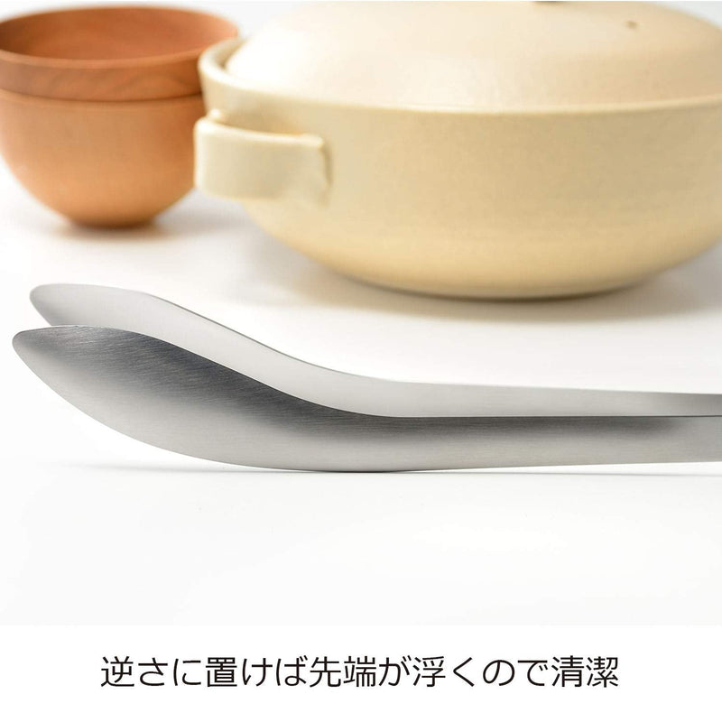 Oaks Reye LS1535 Morifuku Tongs, Light Force for Firm Grip, Stainless Steel, Made in Japan No Box - BeesActive Australia