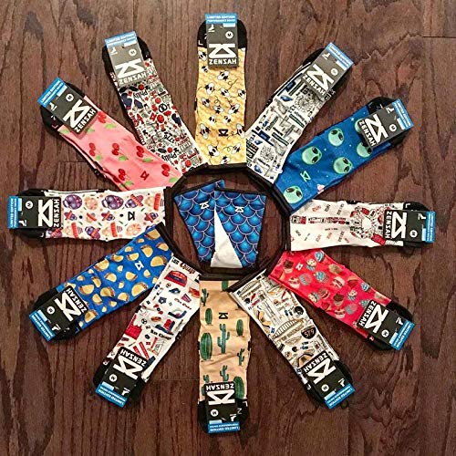 [AUSTRALIA] - Zensah Limited Edition Running Socks Small Color Explosion 