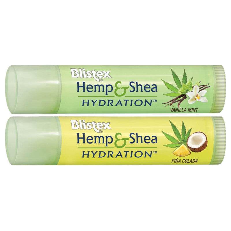 Blistex Hemp & Shea Hydration, 2 count - BeesActive Australia