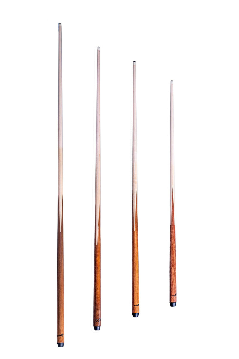 LING LI TE LLT 36"/42"/48"/58" 1-Piece Canadian Maple Billiard Pool Cue Stick- 4-Prong House/Bar Cue Stick 36.0 Inches - BeesActive Australia