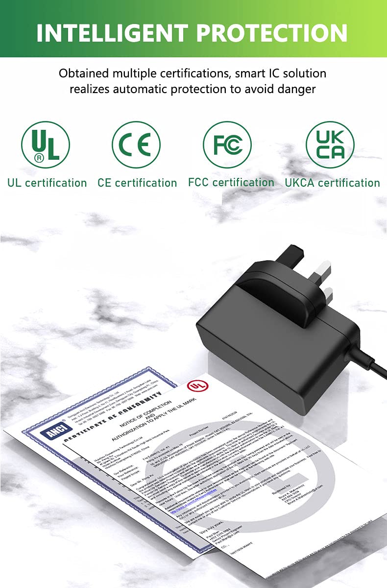 Bouge Water Flosser Charger for Waterpik WF-13CD010, WP-100-450, WP-112-462, WP-360, WP-440, WP-450, WP-462, WP-463, WP-465, WP-468 Cordless Plus Water Flosser Water Pick Power Cord Charger Cable - BeesActive Australia
