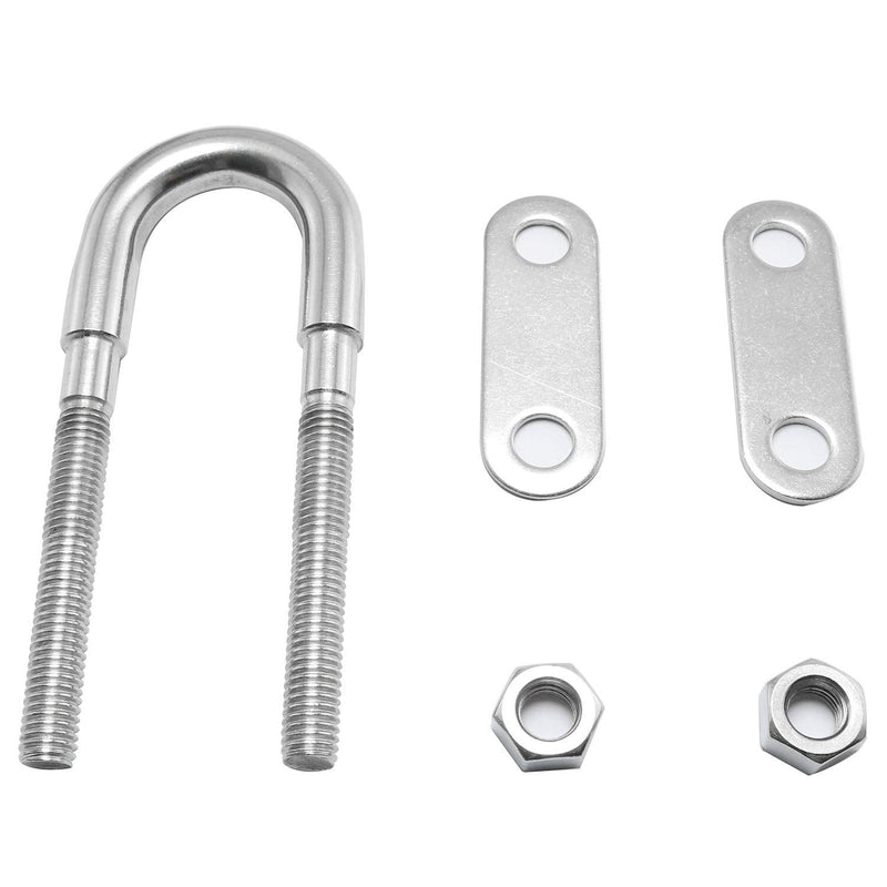 [AUSTRALIA] - DGZZI 3/8Inch U Bolt 304 Stainless Steel U Screw Marine Boat Stern Bow Eye Tie 