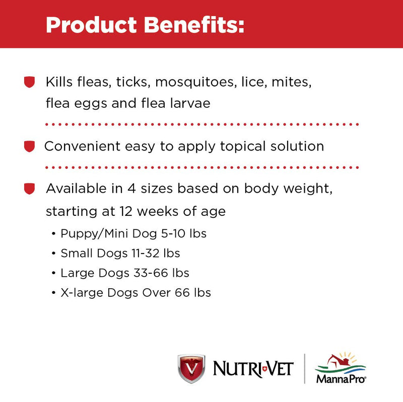 Nutri-Vet Defense Plus Flea & Tick Control for Puppies - BeesActive Australia
