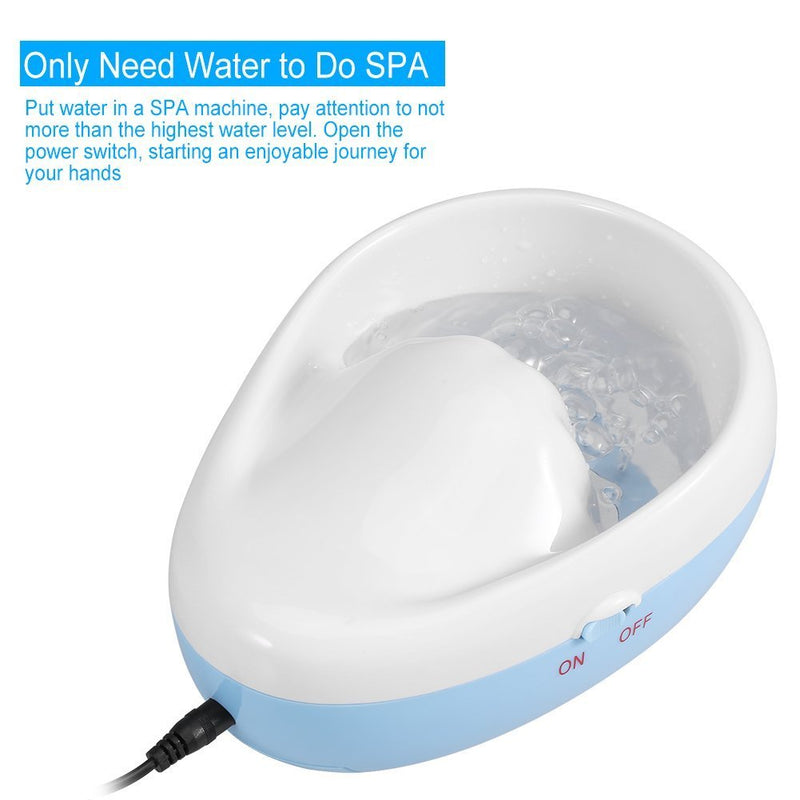 Jet Bubble Spa Massage Bowl for Nail Polish Remove, Dead Skin Softening Beauty Manicure Tool - BeesActive Australia