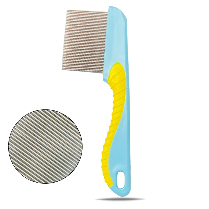 1 x Long Metal Nit Hair Comb Remove Head Lice and Eggs Effectively with Handle S&S PRODUCTS - BeesActive Australia