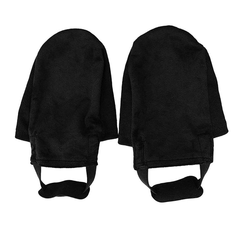 Bowling Shoe Slider，Bowling Shoe Cover 2 Pack / 1 Pair of Adjustable Sole Slide Covers | One Size Fits Most Bowling Shoes Men & Women | Elastic Band Creates Size Adaptations Black - BeesActive Australia