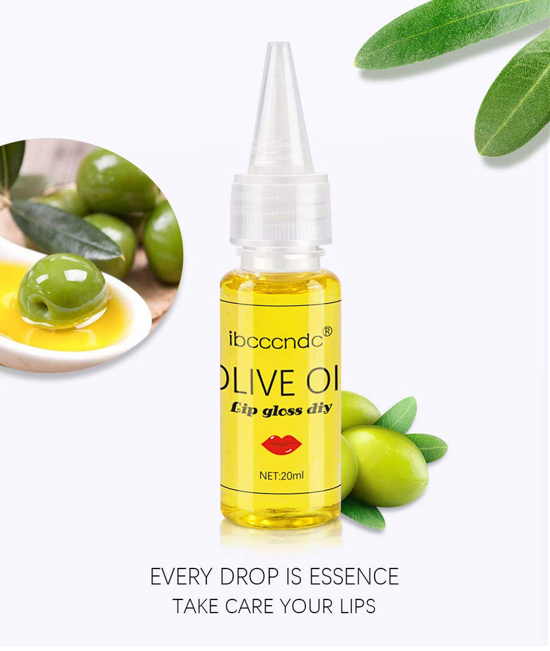 Ibcccndc Diy Lip Gloss Material Food Grade Olive Oil Essence Oil Base Oil For DIY Lip Gloss Making(2pcs) - BeesActive Australia