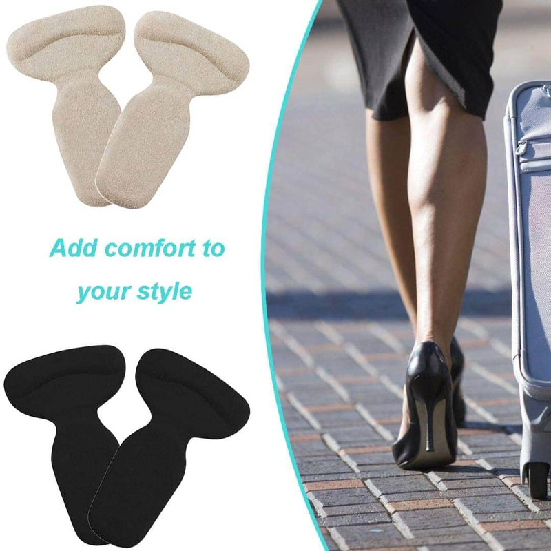 2 Pairs Premium Heel Grips for Ladies Shoes [Extra Sticky Heel Pads] Self-Adhesive Gel Shoe Insoles Great for New Shoes, Heel Protector Adds Volume, and Cushioning, Heel Cushion Inserts for Women Men - BeesActive Australia