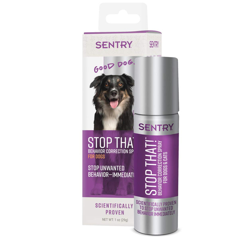 Sentry Pet Care Stop That! Behavior Correction Spray for Dogs, Easy Spray Application, Noise and Pheromones Help Eliminate Excessive Barking, Marking, Jumping, and Other Unwanted Behaviors - BeesActive Australia