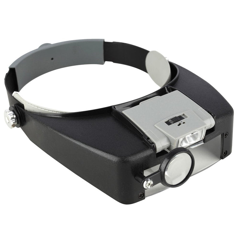 Beileshi Head Magnifier LED Illuminated Multi-Power Helmet Magnifying 1.5X 3X 8.5X 10x Magnifying Tools for Watch Repair, Arts & Crafts or As General Reading Aid 1.5x-3.5x Led Magnifying - BeesActive Australia