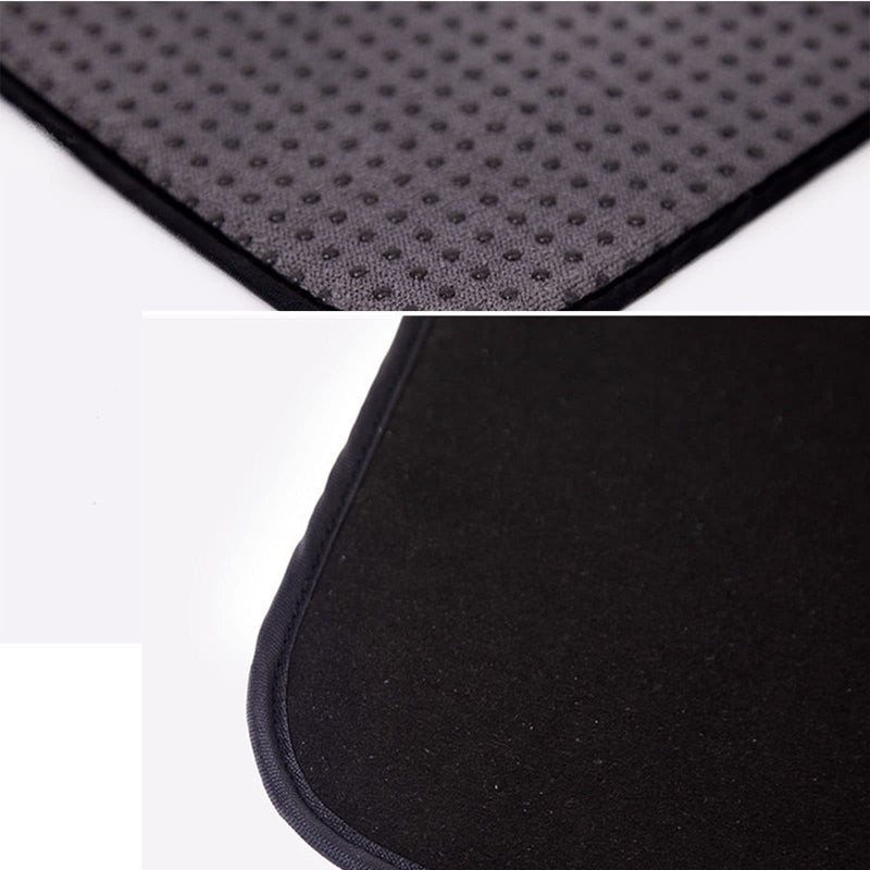 QIZHIMEI 3Pack Microfiber Bowling Ball Towel Cleaning Pad10”x 8”Premium Quality Bowling Ball Shammy Pad with EZ Grip Dots Bowling Towel That Wipes Dirt Oil Clean Off and Bowling Alley Accessories Gray - BeesActive Australia