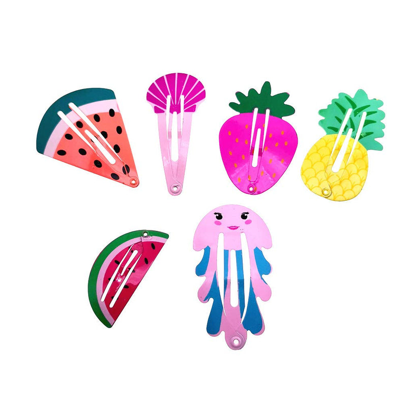 35 Pack Animal Metal Snap Hair Clips Girls Barrettes Hairpins Accessories 35 Pack - BeesActive Australia