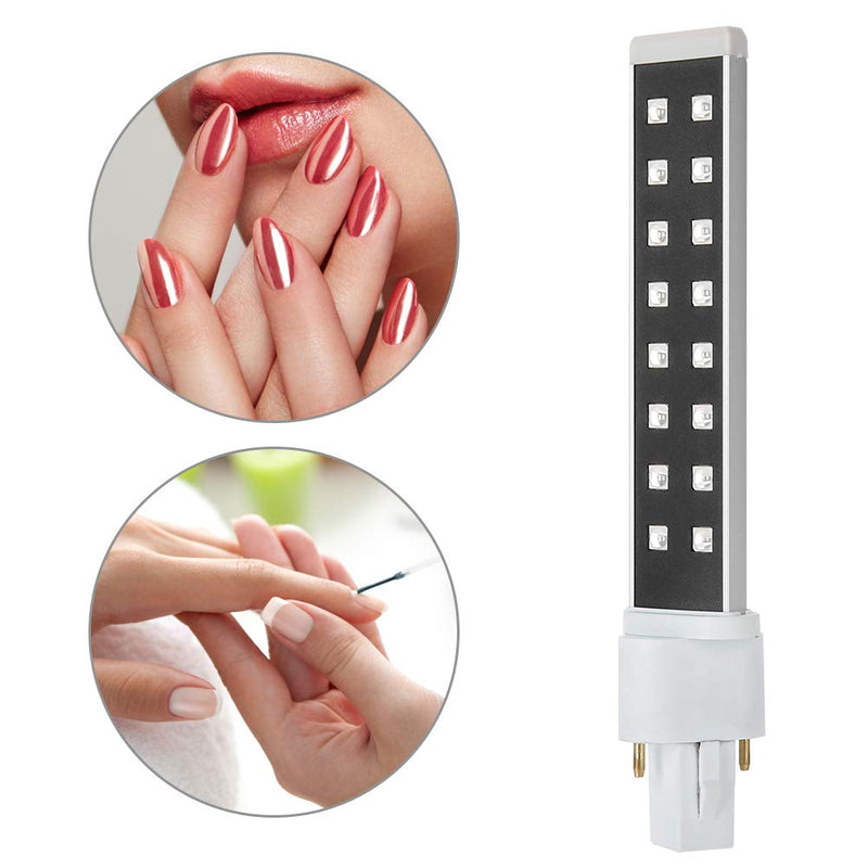 405nm Nail Art Gel Curing Light Tube, Replacement UV Lamp Bulb Manicure Tool for Nail Salon and Home Use, Nail Dryer Lamp Bulb - BeesActive Australia