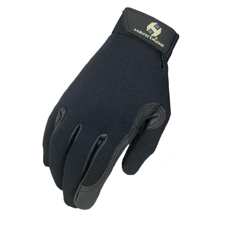 Heritage Performance Glove 8 Black - BeesActive Australia