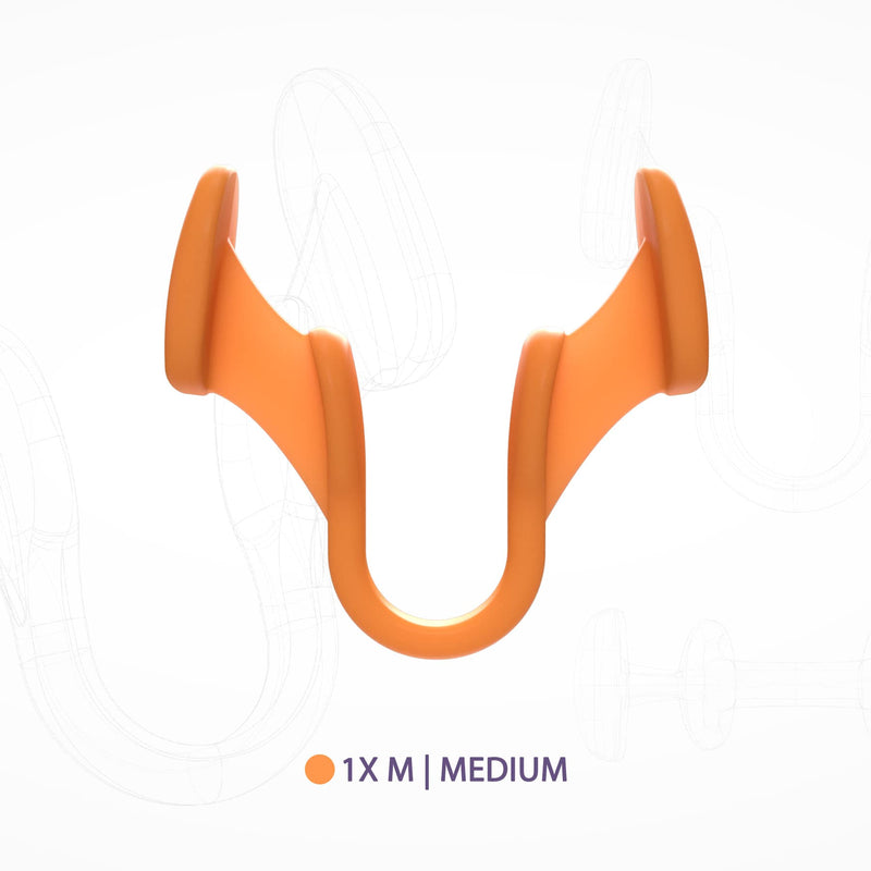 Airmax nasal dilator | 76% more air | Breathing aid through the nose | 1 Pack - size medium orange | anti snore device | More oxygen | Snoring aids for men and women | sleep better and wake up rested | nasal congestion | Free storage case included - BeesActive Australia
