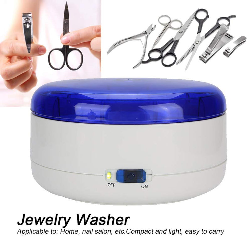 Professional Ultrasonic Cleaner, USB Portable Nail Art Tools Cleaning Box, Household Sterilization Cleaning Machine for Manicure Tools Watches Jewelry - BeesActive Australia