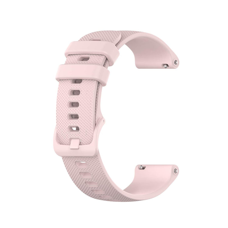 Anrir for Vivoactive 3 Watch Bands, 20mm Silicone Band for Garmin Forerunner 645/245 Music, Samsung Galaxy Watch 3 41mm/Galaxy Watch 42mm/Galaxy Watch Active 2 40mm/44mm Bands for Men Women-3Pack White+Rose Pink+Mint Green - BeesActive Australia
