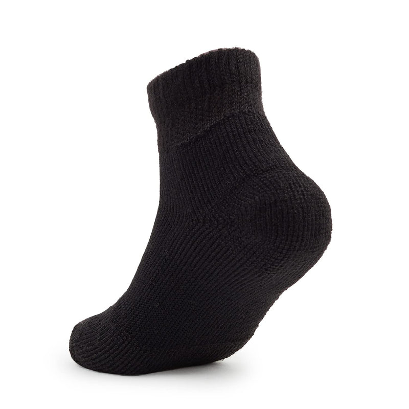 thorlos unisex-adult Jmx Maximum Cushion Ankle Running Socks Large Black (1 Pair) - BeesActive Australia