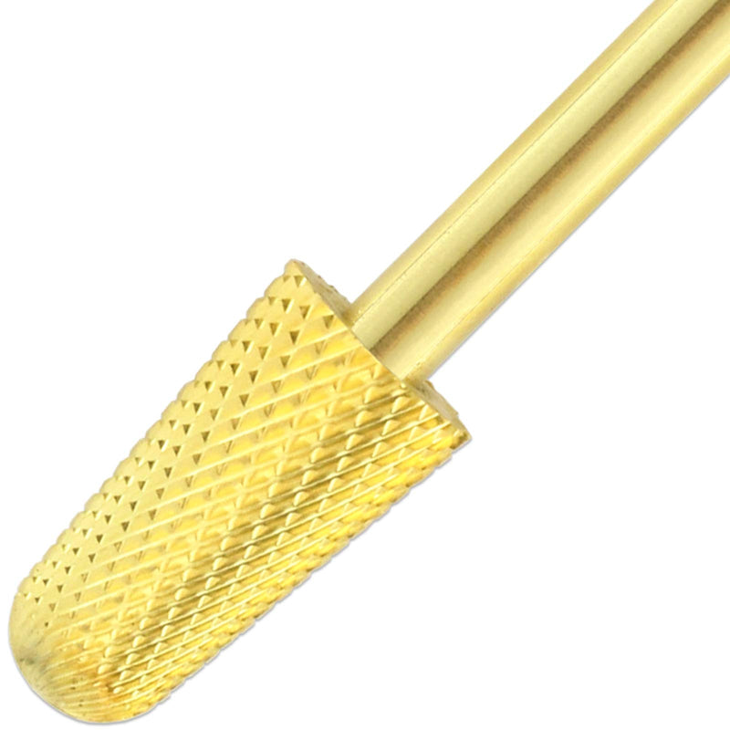 PANA 3/32" Shank Size Professional - Gold Safety Carbide Bit Extra Fine Grit - Nail Drill Bit for Dremel Machine - BeesActive Australia