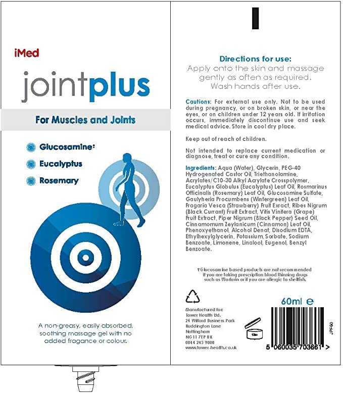Paingone One + Joint Plus Muscle and Joint Gel 60ml | Portable TENS Pen | Non-Greasy glucosamine Gel | Drug-Free - BeesActive Australia