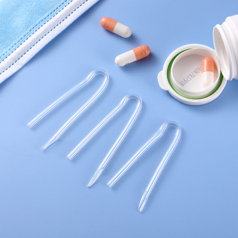 iplusmile Hearing Aid Tubes - Replaceable BTE Earmold Hearing Aid Tubes - Soft Clear PVC Tubing for Hearing Machine(4PCS) 6.5X3X0.5CM - BeesActive Australia