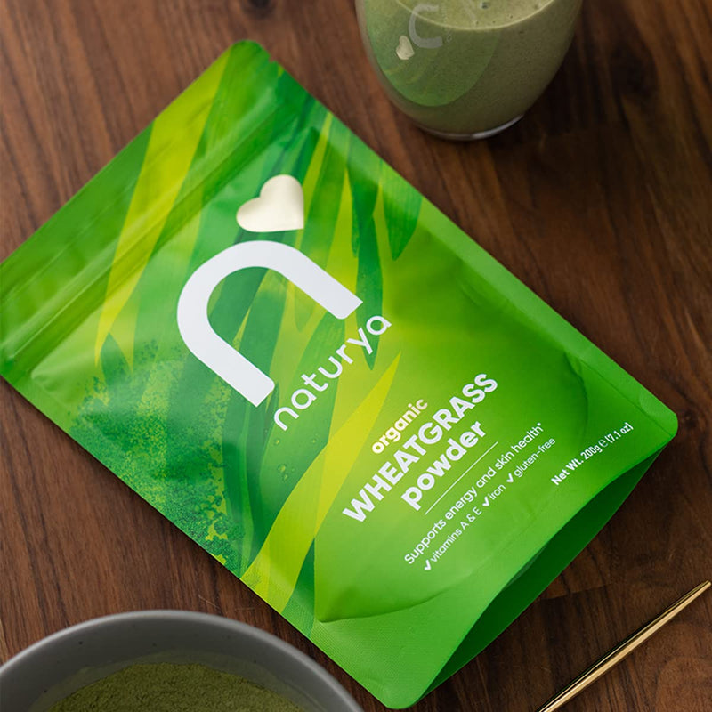 Naturya Organic Wheatgrass Powder, 200g - BeesActive Australia