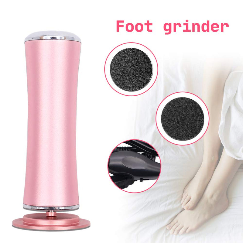 Electric Pedicure Foot Grinder Dead Skin Callus Remover for Foot Pedicure Tools Feet Care for Hard Cracked Foot Files Clean Tool-pink (pink) pink - BeesActive Australia