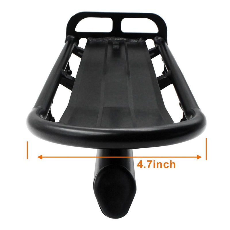 Outtag Retractable Aluminum Alloy Bike Mount Cycle Bicycle Rear Seat Post Rack (Cling-on Easy Install,max Weight 22lb) Max Weight 22lb - BeesActive Australia