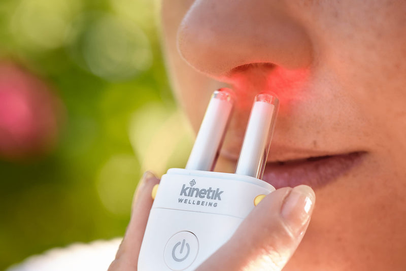 Kinetik Wellbeing Allergy Reliever - in Association with St John Ambulance, White - BeesActive Australia