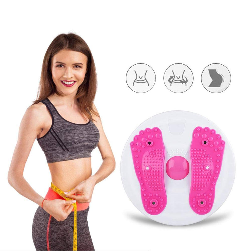 VGEBY Waist Training, Foot Massage Twist Plate Exercise Board Losing Weight Device Shaping Machine - BeesActive Australia