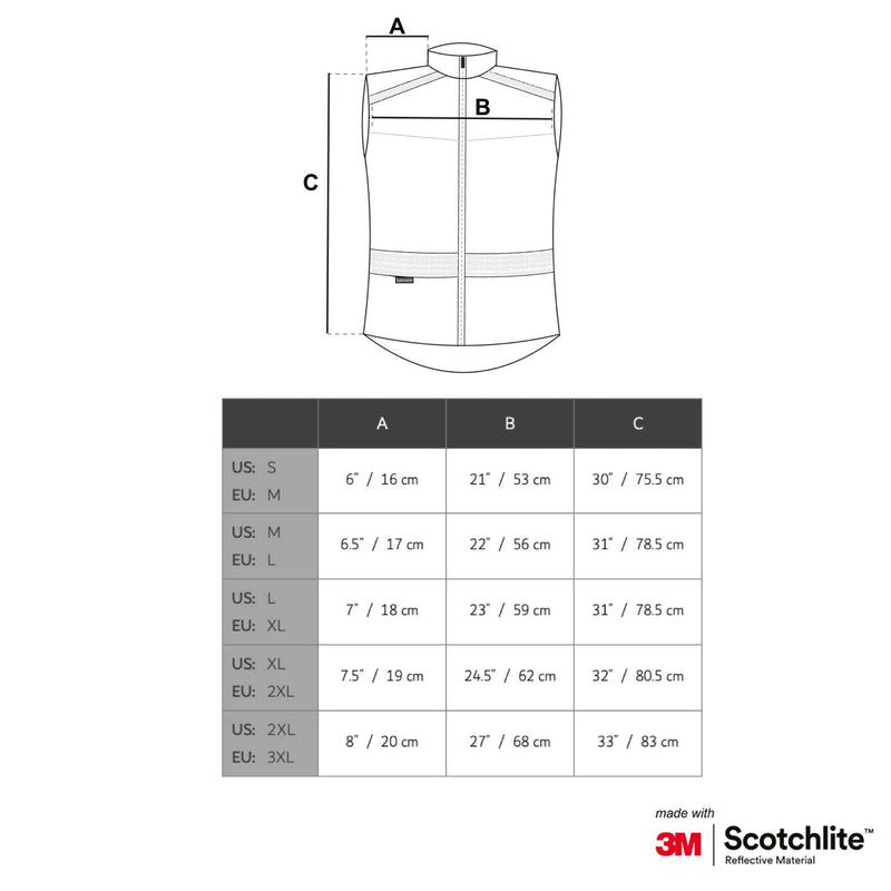 Salzmann 3M High Visibility Cycling Vest | Reflective Cycling Gilet | Made with 3M Scotchlite Medium - BeesActive Australia