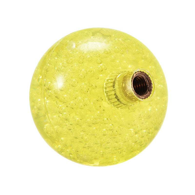 uxcell Joystick Ball Top Handle Rocker Round Head Arcade Fighting Game DIY Parts Replacement Crystal Yellow - BeesActive Australia