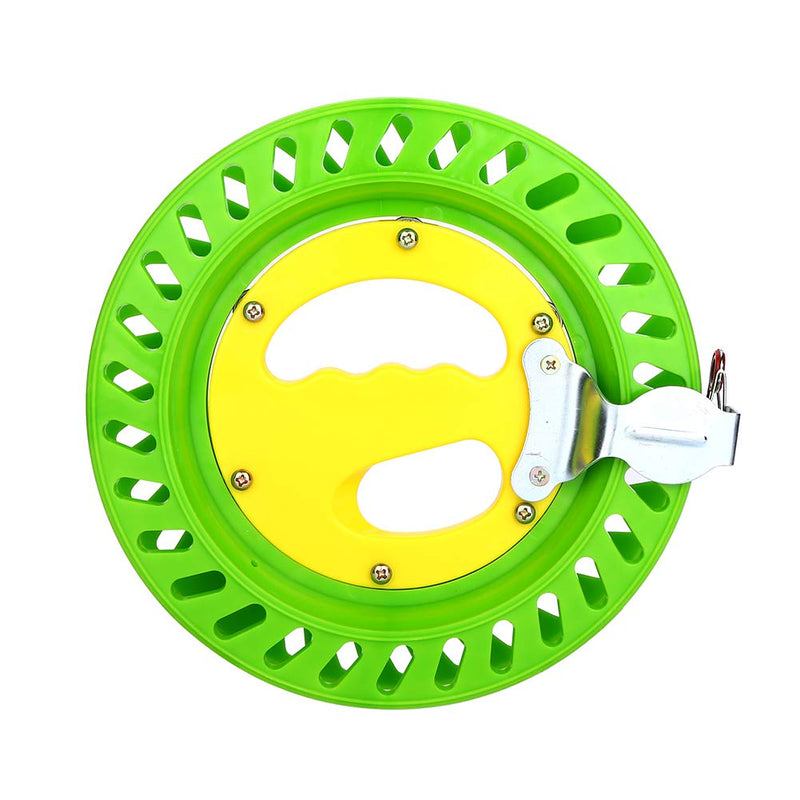 VGEBY Fishing Kite Line Spool, Plastic Wheel Reel Grip Winder Holder Tool Accessory 22cm Green - BeesActive Australia