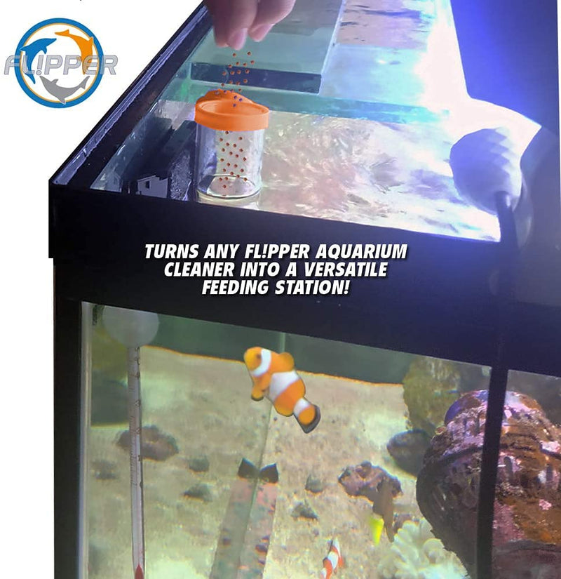 FL!PPER Flipper Feeder - Aquarium Cleaner Fish Food Feeding Clip Kit – Fish Tank Accessories for Flipper Nano, Standard & Max Aquarium Cleaning Tools – Flipper Glass Cleaner Aquarium Accessories - BeesActive Australia