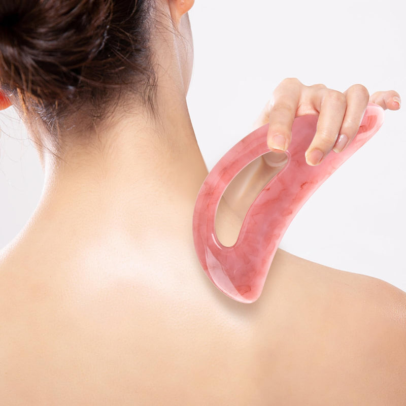 CTDMJ Gua Sha Massage Tool Gua Sha Tools Resin Large Lymphatic Drainage Massager Guasha Scraping Tool Anti Cellulite Tools Body gua sha Lymphatic Drainage Massage for Legs, Back, Face, Neck, Muscle - BeesActive Australia