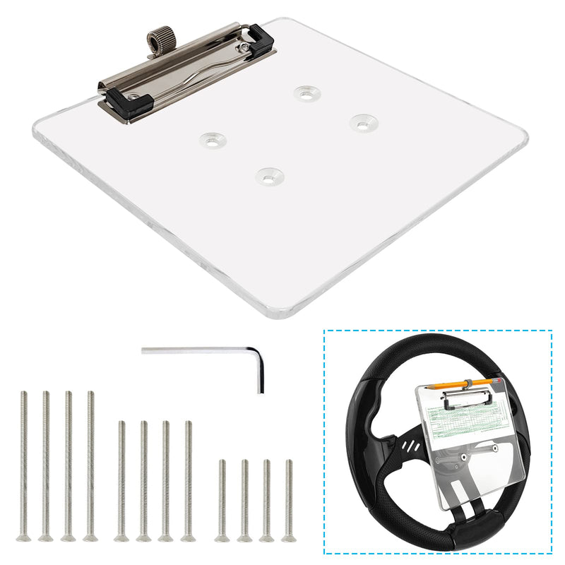 LEAPGOMAX Golf Cart Scorecard Holder with Pen Holder on Golf Cart Steering Wheel for EZGO Club Car Yamaha Golf Carts?Note Do Not Include Golf Cart Steering Wheel - BeesActive Australia