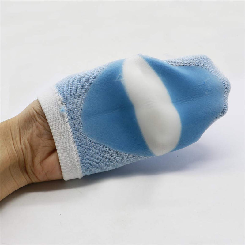 Ventilated Gel Heel Socks Soft Moisturizing, Open Toe Socks Designed for Ventilating and Refreshing, Lined with Moisturizing Gel, Moisturizing Dry Chapped Heel, Daily Care for Foot Skin - BeesActive Australia