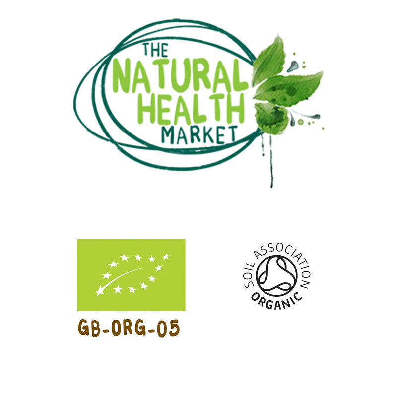 Organic Maca Root Capsules 600mg 90 Capsules by The Natural Health Market � Soil Association Organic Certified 90 count (Pack of 1) - BeesActive Australia