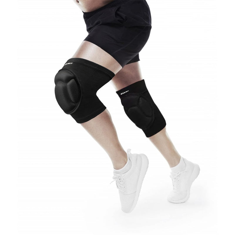 Sborter Protective Knee Pads 1Pair, Thick Sponge Collisioned Kneepads for Sports & Work & Warmth & Pain Relief & Daily Use,Black L - BeesActive Australia