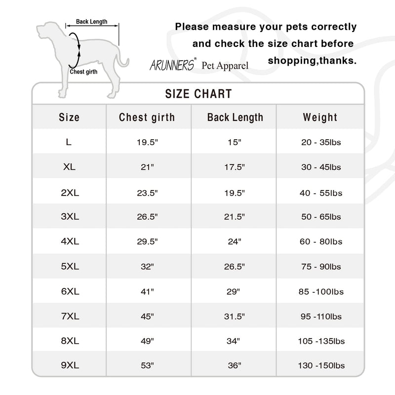 ARUNNERS Large Breeds Dog Hoody Clothes Zip Up Hoodies for Dogs L - 9XL 4X-Large Red - BeesActive Australia