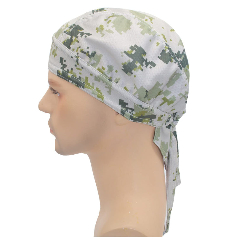 Doo Rags for Men, Head Wraps Dew Rags Bandana Beanie for Cycling Motorcycle 4pcs Camouflage - BeesActive Australia