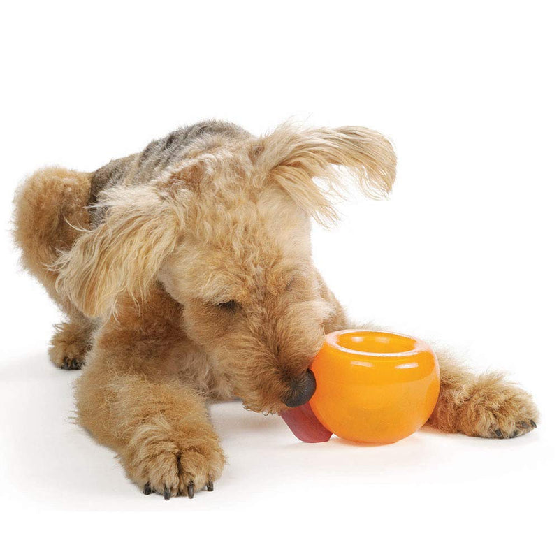 Planet Dog Orbee-Tuff Snoop Interactive Treat Dispensing Dog Toy, Large, Orange - BeesActive Australia