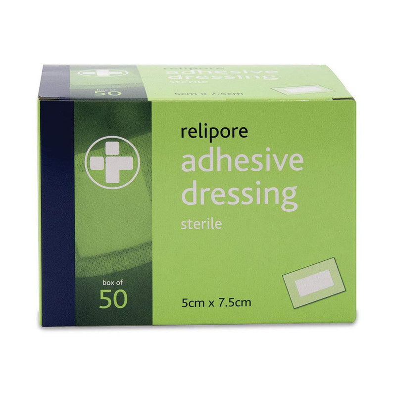 Relipore REL600 Sterile Dressing, 5 cm W x 7.5 cm L (Pack of 50) 50 Count (Pack of 1) - BeesActive Australia