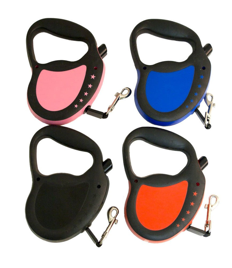 Hyper Pet Retractable Dog Leash Walking Leash for Dogs Pink Large - BeesActive Australia